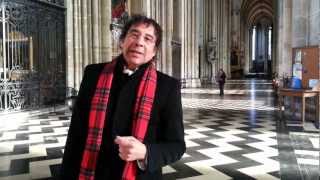 Laurent Voulzy  Message vidéo en direct de la Cathédrale dAmiens [upl. by Ahsimek]