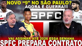 PODE COMEMORAR SPFC PREPARA CONTRATO O BICHO VAI PEGAR  NOVO quot9quot  ARBOLEDA DIZ SIM  ASSINOU [upl. by Judsen]