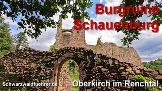 Burgruine Schauenburg in Oberkirch [upl. by Adelaide]