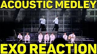 EXO  Acoustic Medley EXOrDIUM IN JAPAN REACTION [upl. by Nylqcaj280]