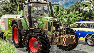 LS19 ACKERLÄNDLE 9 BALLEN pressen und Häberles Ermittlungen  FARMING SIMULATOR [upl. by Nodnahs14]