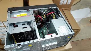 Unboxing Lenovo ST50 V2 server [upl. by Adnert]