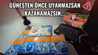 GÜNEŞTEN ÖNCE UYANMAZSAN KAZANAMAZSIN🤡Klişelerden Bugün yks yks2025 [upl. by Alomeda]