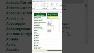 Elenco a discesa e Menù a tendina con RICERCA INCORPORATA in Excel 365 planetexcel [upl. by Lundberg472]