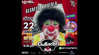 Chuponcito en puebla este 22 junio presenta su show 2024 venta de boletos taquillas de principal [upl. by Elyl]