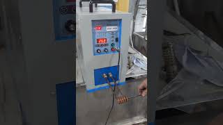 How to use JINLAI JLCG6KW Induction Heating Machine to arrive 304 Stainless Steel Tube to 700℃？ [upl. by Gresham]