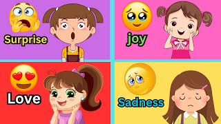 Feelings and Emotions Song for Kids  Fun and Educational  Sing Along [upl. by Bunny]