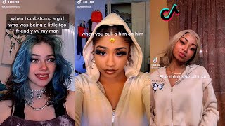 Looks like someone’s mad Go cry about it btch  Cute Tiktok Compilation [upl. by Ahaelam228]