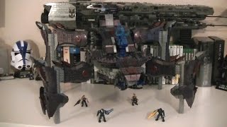 Halo Mega Bloks 97964 Covenant Scarab Signature Series Review [upl. by Thamos203]