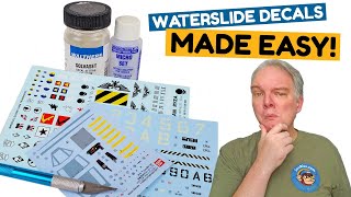 Applying Waterslide Decals Made Easy [upl. by Nyleda861]