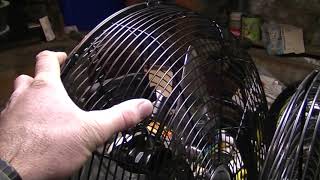 New Patton 18 inch Fan vs Air King 9218 [upl. by Ahsatal]