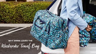 PACKING THE WEEKENDER  VERA BRADLEY [upl. by Reade]