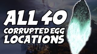 ALL 40 CorruptedTaken Egg Locations  Dreaming City Guide Destiny 2 Forsaken [upl. by Naillij648]