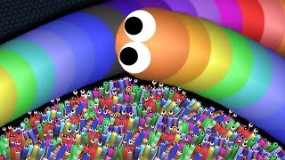 slither best score Epic slitherio gameplay slither io biggest snake highest score 131 [upl. by Rorrys]