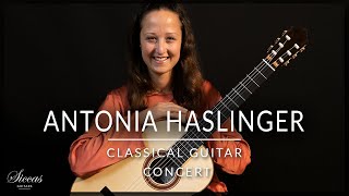 ANTONIA HASLINGER  Classical Guitar Concert of Female Composers  Siccas Guitars [upl. by Malcah]