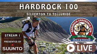 2024 Hardrock 100 LIVE  Stream 1  Silverton to Telluride [upl. by Ynafit184]