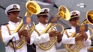 BANDA DE LA MARINA DE GUERRA DEL PERUTEMAMIX PASTORITA HUARACINA 2019 [upl. by Neirad]