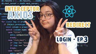 COME C SI FA IL LOGIN  EP3a REACT [upl. by Arret]