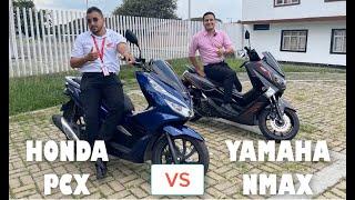 YAMAHA NMAX VS HONDA PCX [upl. by Toby]