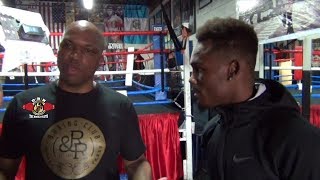 JERMELL CHARLO TRAINER REACTS TO PEOPLE PICKING ERICKSON LUBIN TO BEAT JERMELL [upl. by Wilhelmina]