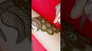 Beautiful Arabic Shaded mehndi design front hand Simple mehndi design ❤️😘 [upl. by Safko912]