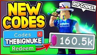 BIG CODE NUKE  NEW CODES IN ANIME FIGHTING SIMULATOR RIP Roblox [upl. by Ahselak]