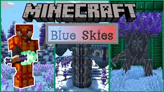 Blue Skies Minecraft Mod Review for 119 [upl. by Graff]