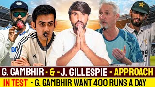 Jason Gillespie amp Gautam Gambhir Different Approach In Test Cricket  G Gambhir Want 400 Runs A Day [upl. by Ilaw]