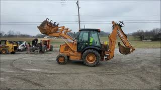 2001 CASE 580 SUPER M LOADER BACKHOE For Sale [upl. by Enimisaj598]