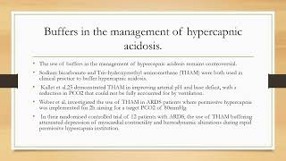 MANAGEMENT OF HYPERCAPNIA [upl. by Sharpe586]