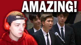 BTS speech at the United Nations  UNICEF REACTION [upl. by Rosaline]