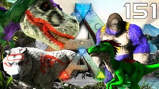 ARK Survival Evolved 151 Skiny aka schematy do malowania dinozaurów  Dino Skins Templates [upl. by Elyssa595]