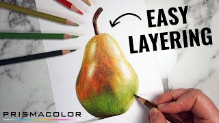 How To Layer Colored Pencils LIKE A PRO  Prismacolor Tutorial [upl. by Ivanah]