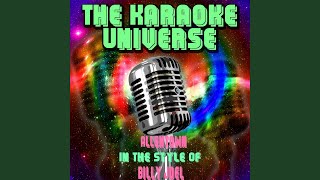 Allentown Karaoke Version in the Style of Billy Joel [upl. by Anuahsal374]