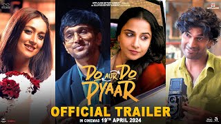 Do Aur Do Pyaar  Official Trailer  Vidya B Pratik G Ileana D Sendhil R  Applause Entertainment [upl. by Irep694]