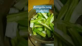 Muringakka curry preparation [upl. by Thordis]