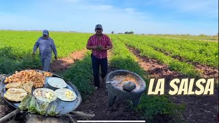 Tacos gobernador con salsa de nuestro tomatillo [upl. by Garret]