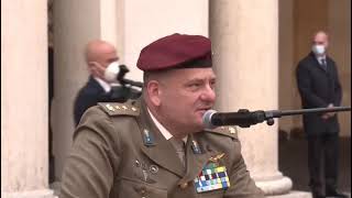 Giuramento 202 Corso Onore Accademia Militare di Modena [upl. by Augustine]