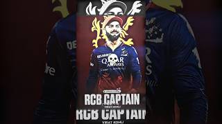 New Captain Of RCB 💀 shorts cricket ipl viratkohli indvsnz [upl. by Jamal901]