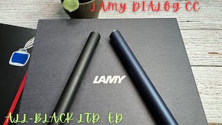 Lamy Dialog cc  All Black Limited Edition [upl. by Larine994]