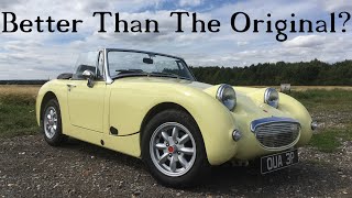 Frogeye Sprite Replica  Better Than The Original MG Midget Tifosi Rana 1976 Midget Road Test [upl. by Joanna]