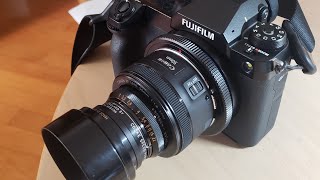 Fujifilm GFX 100S 4K Video  Cooke Speed Panchro  Steelsring EF GFX PRO [upl. by Anifad625]