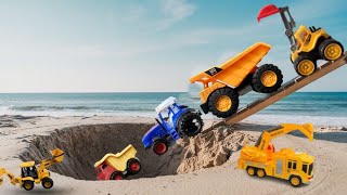 Jcb 3dx Volvo Tipper Accident Cartoon Video Dumper Ashok Leyland Tipper Accident Pull Out JCB [upl. by Siulegroj384]