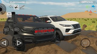 Fortuner vs endeavour Offroading [upl. by Samled]