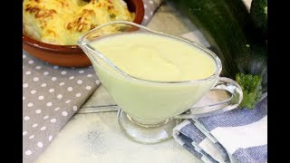 Bechamel de calabacín con Thermomix  Receta sana [upl. by Tirza]