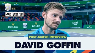 quotI Wanted To Show My Daughter That I Can Be A Good Tennis Player  David Goffin After Beating Zverev [upl. by Habas349]