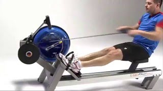 First Degree Fitness E520 Fluid Water Rowing Machine [upl. by Eisserc]