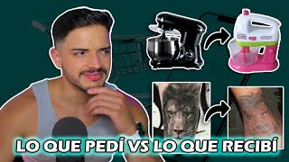 Reaccionando a lo que PEDÍ vs lo que RECIBÍ [upl. by Ahsimat]