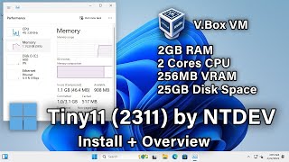 Tiny11  The Windows 11 for LowSpec Computers [upl. by Dibri]