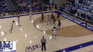 Creighton Prep vs Omaha Central High School Boys Varsity Basketball [upl. by Ahsinelg911]